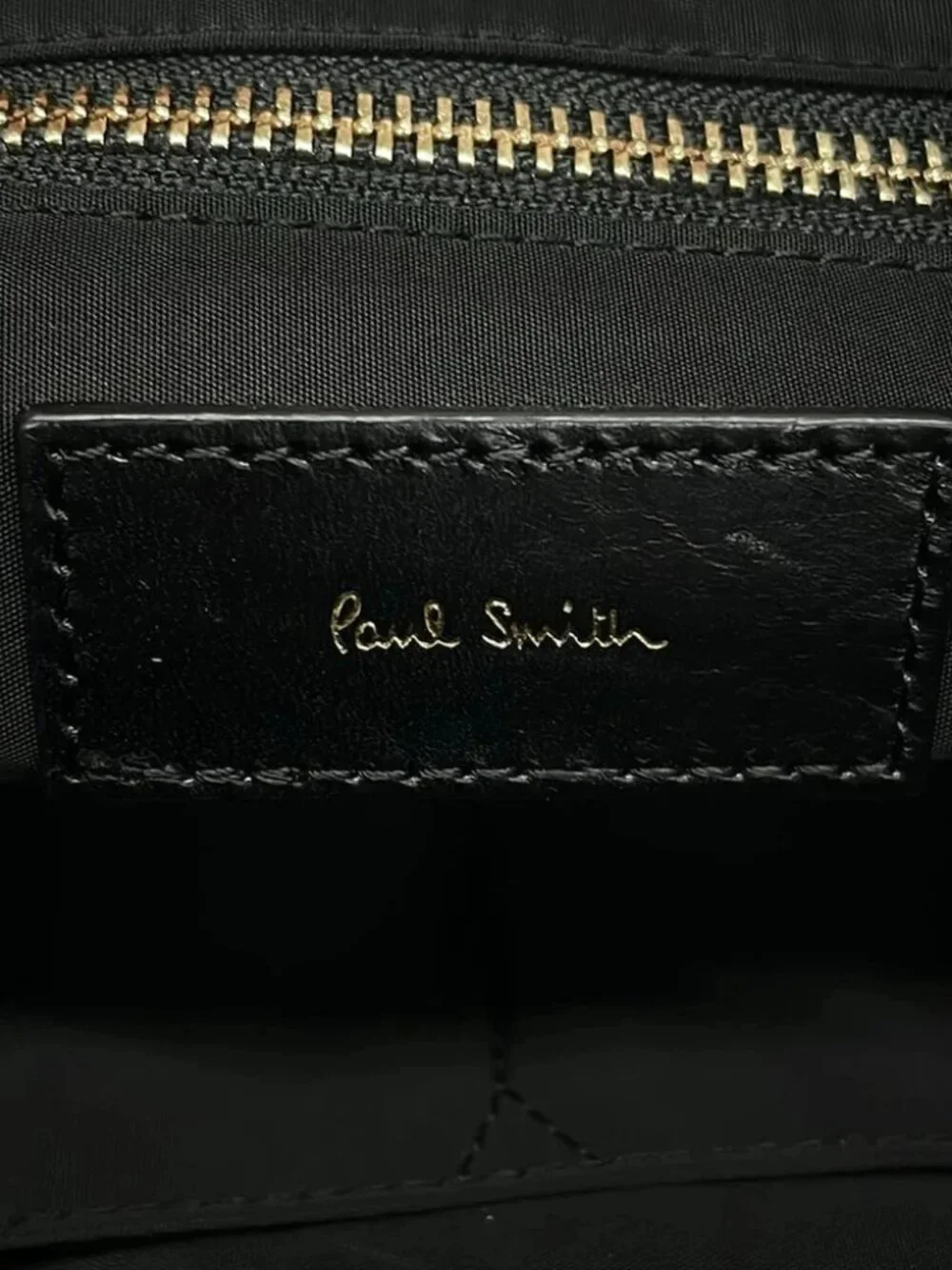 PaulSmith Black Nylon Shoulder Bag